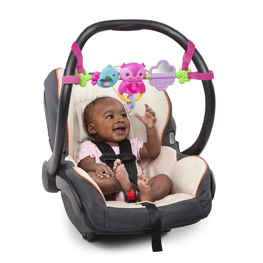 COPY - Bright Starts Busy Birdies Carrier Toy Bar Musical Take-Along Toy with L…